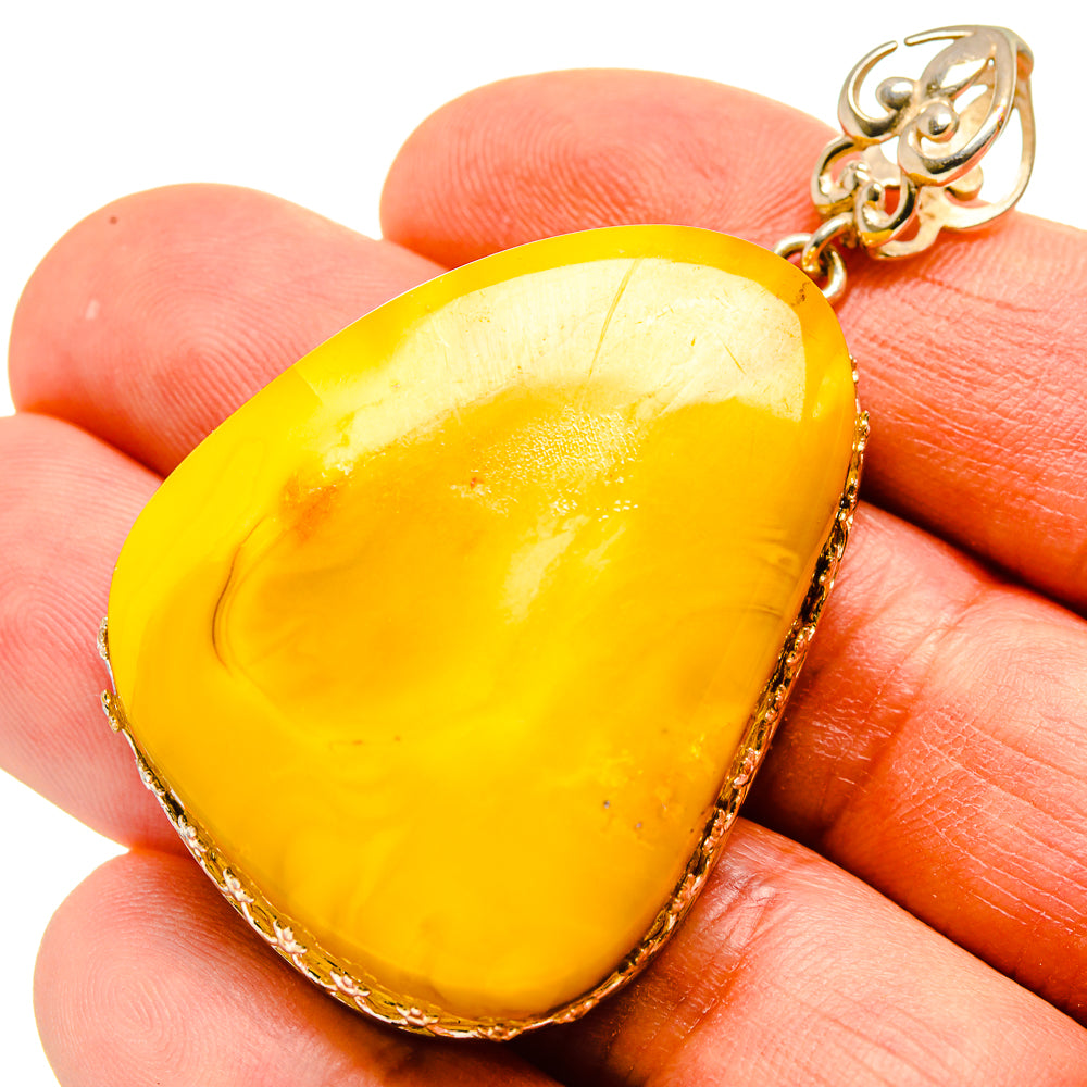 Baltic Amber Pendants handcrafted by Ana Silver Co - PD754975