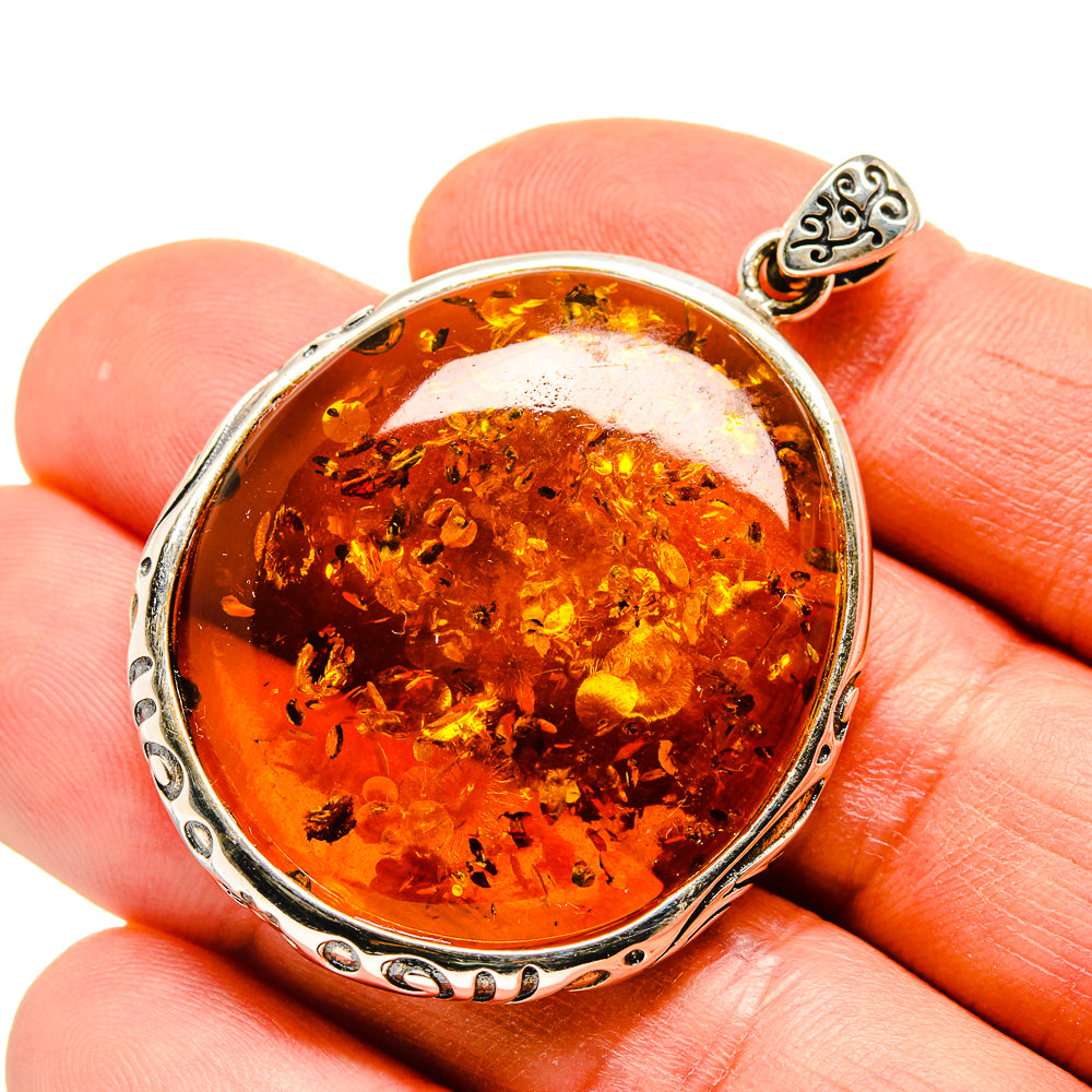 Baltic Amber Pendants handcrafted by Ana Silver Co - PD754976