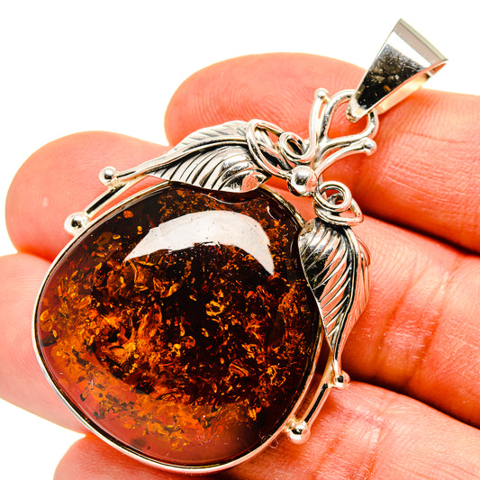 Baltic Amber Pendants handcrafted by Ana Silver Co - PD754977
