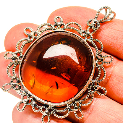 Baltic Amber Pendants handcrafted by Ana Silver Co - PD754978