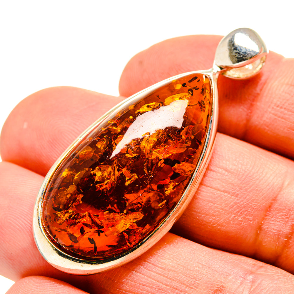 Baltic Amber Pendants handcrafted by Ana Silver Co - PD754982