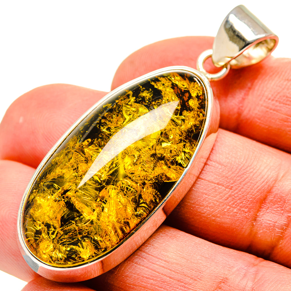 Baltic Amber Pendants handcrafted by Ana Silver Co - PD754984