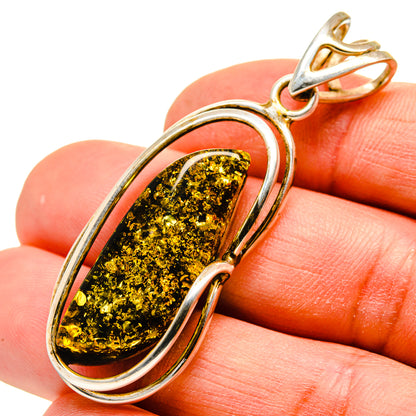 Baltic Amber Pendants handcrafted by Ana Silver Co - PD754987