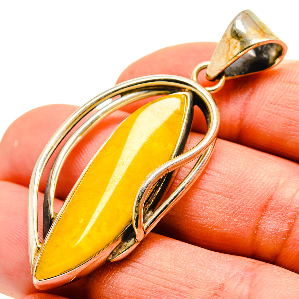 Baltic Amber Pendants handcrafted by Ana Silver Co - PD754989