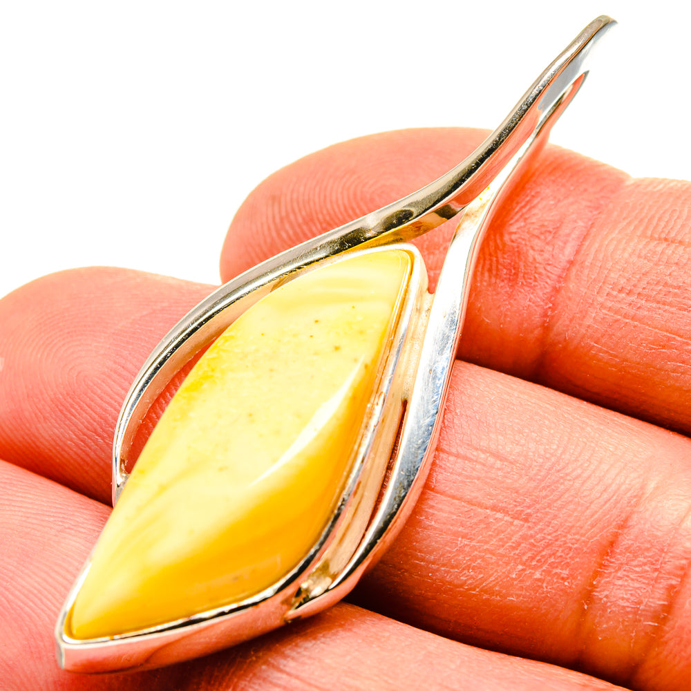Baltic Amber Pendants handcrafted by Ana Silver Co - PD754991