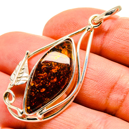 Baltic Amber Pendants handcrafted by Ana Silver Co - PD754992