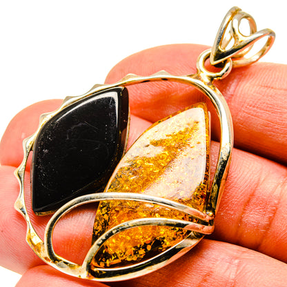 Baltic Amber Pendants handcrafted by Ana Silver Co - PD754995