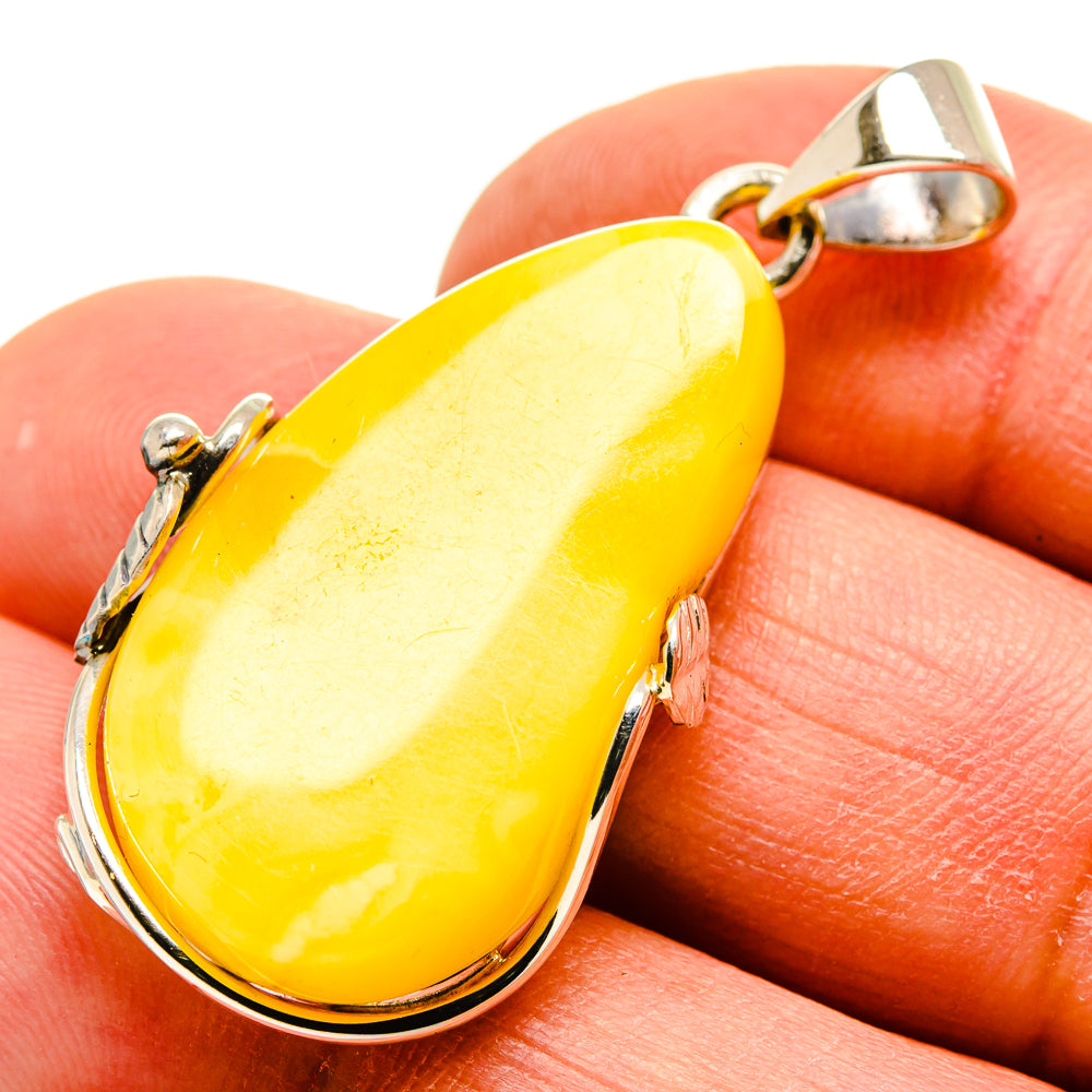 Baltic Amber Pendants handcrafted by Ana Silver Co - PD754998