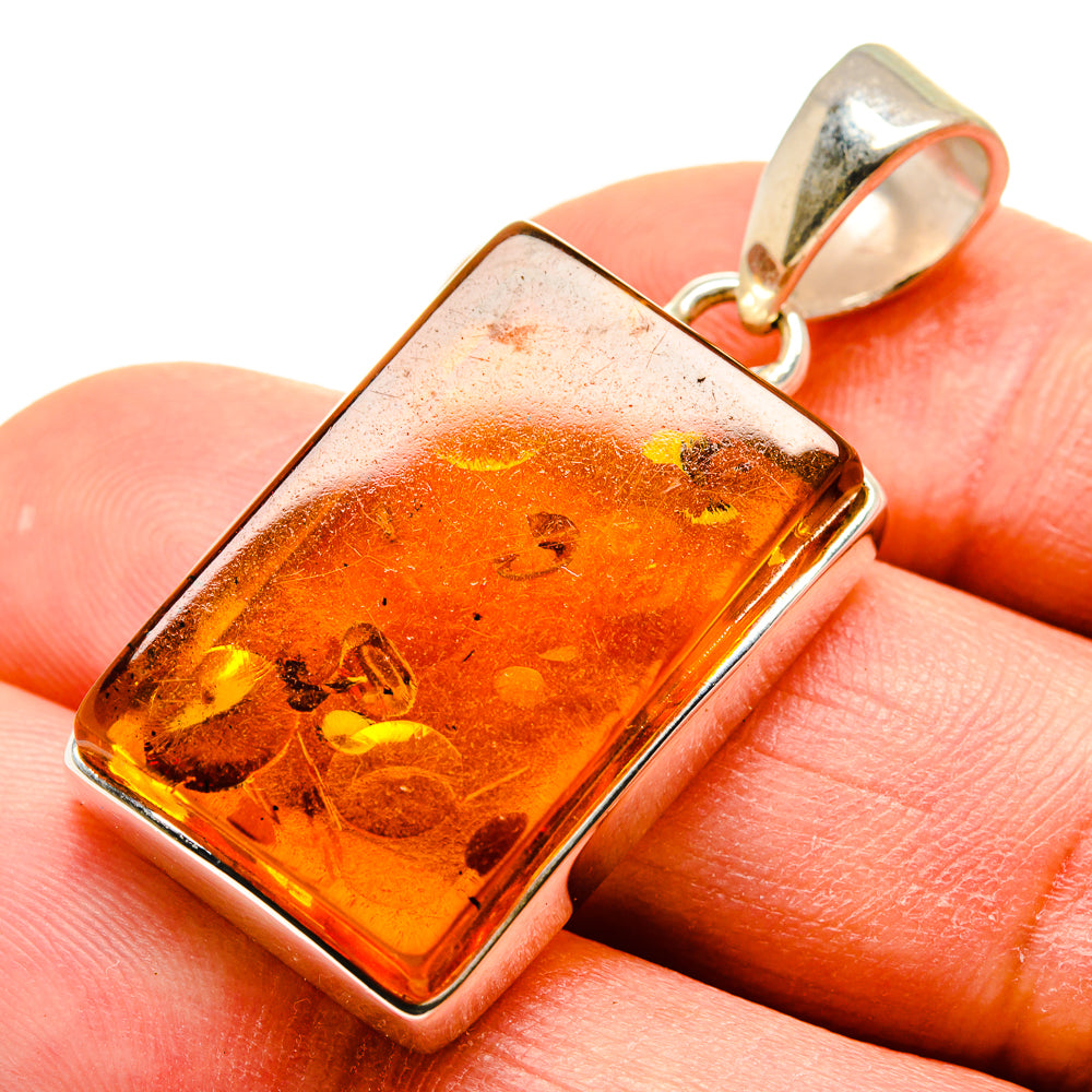 Baltic Amber Pendants handcrafted by Ana Silver Co - PD755001
