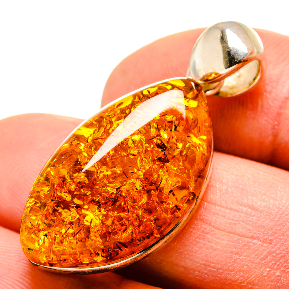 Baltic Amber Pendants handcrafted by Ana Silver Co - PD755002
