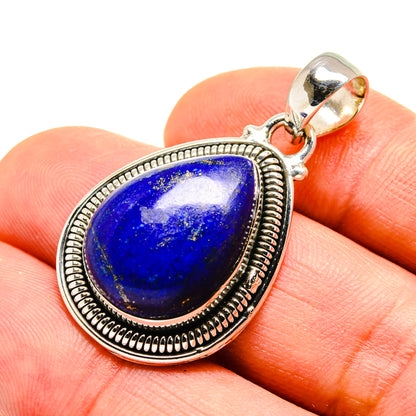 Lapis Lazuli Pendants handcrafted by Ana Silver Co - PD755016