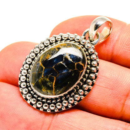 Pietersite Pendants handcrafted by Ana Silver Co - PD755028