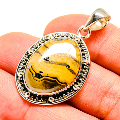 Schalenblende Pendants handcrafted by Ana Silver Co - PD755031