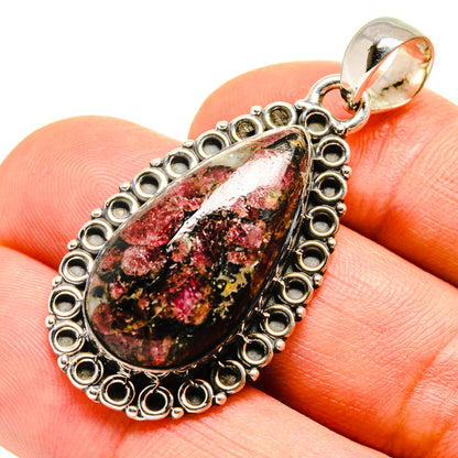 Russian Eudialyte Pendants handcrafted by Ana Silver Co - PD755051