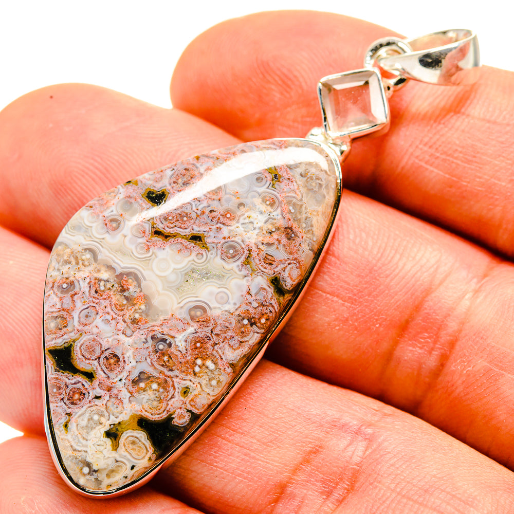 Ocean Jasper Pendants handcrafted by Ana Silver Co - PD755059