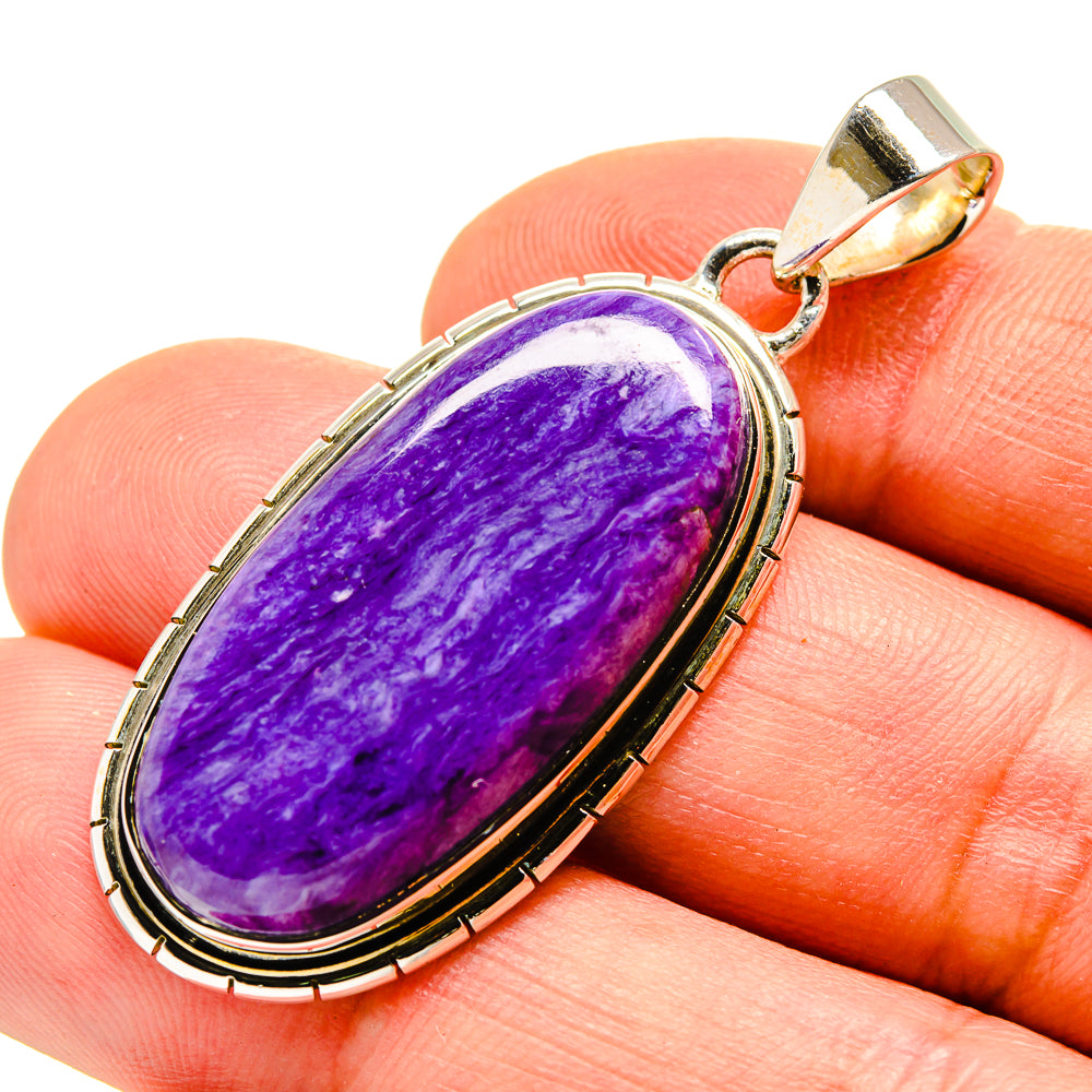 Charoite Pendants handcrafted by Ana Silver Co - PD755064