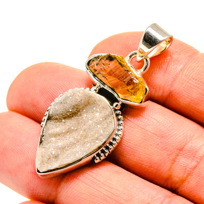 Desert Druzy Pendants handcrafted by Ana Silver Co - PD755069