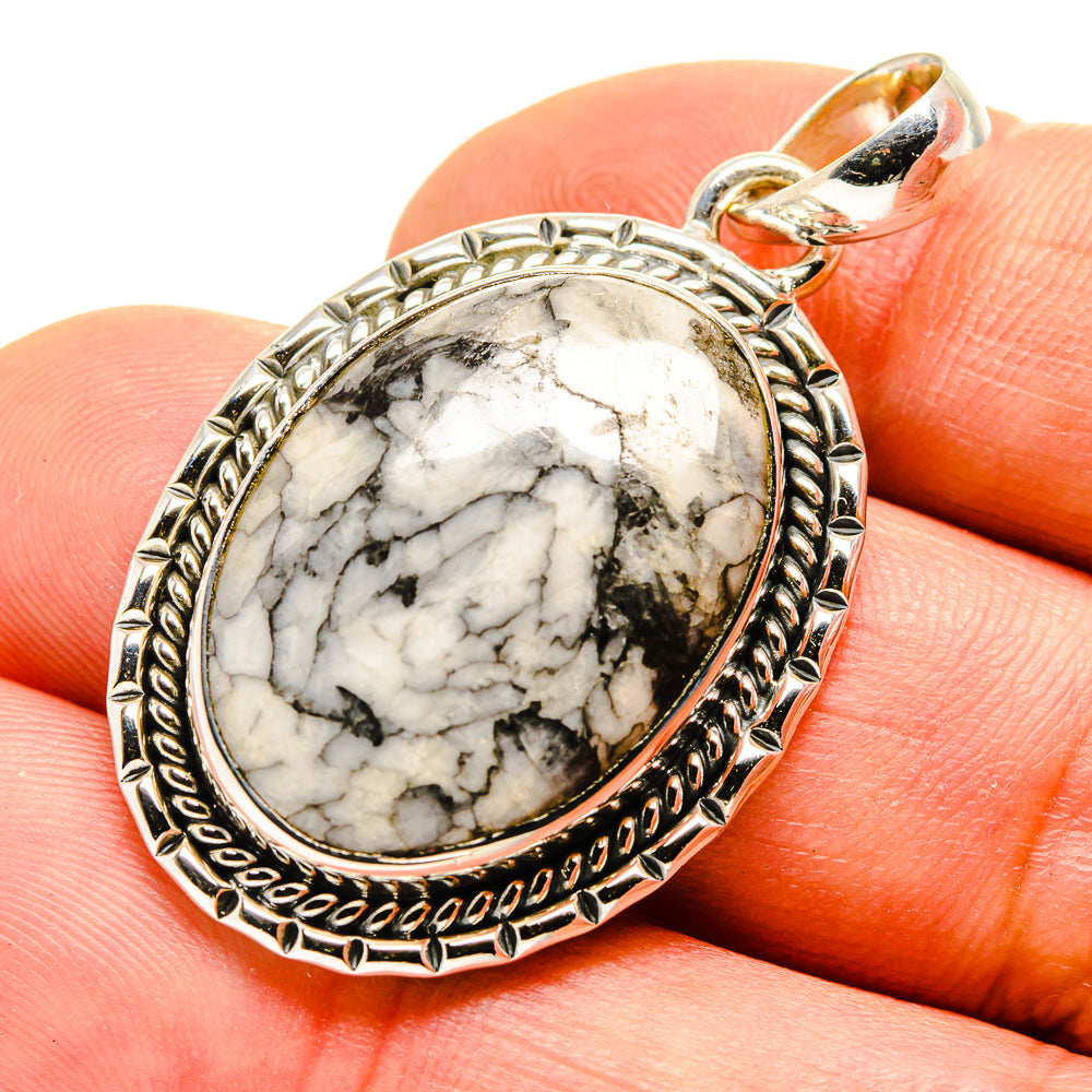 Pinolith Jasper Pendants handcrafted by Ana Silver Co - PD755084