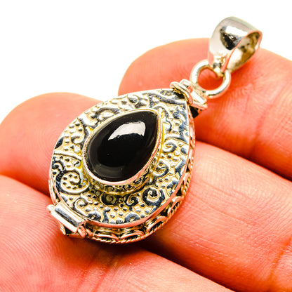 Black Onyx Pendants handcrafted by Ana Silver Co - PD755091