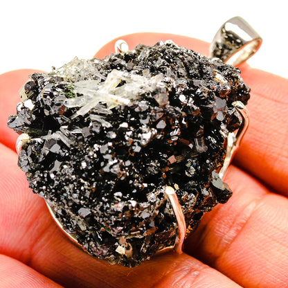 Hematite Crystal Pendants handcrafted by Ana Silver Co - PD755109