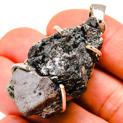 Hematite Crystal Pendants handcrafted by Ana Silver Co - PD755117