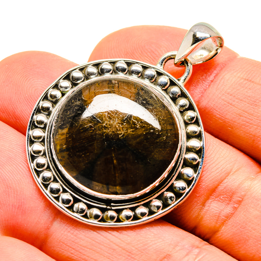Chiastolite Pendants handcrafted by Ana Silver Co - PD755120