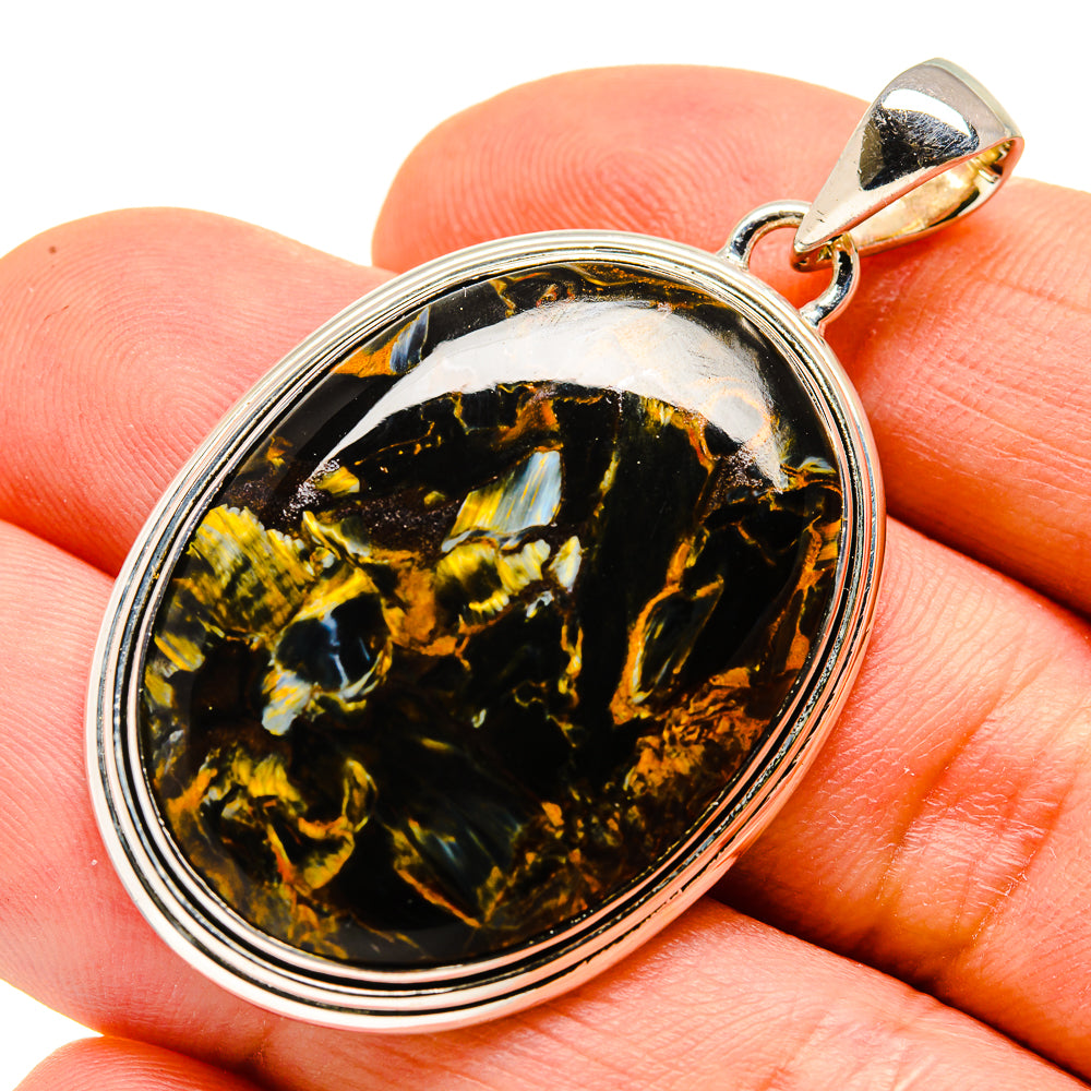 Pietersite Pendants handcrafted by Ana Silver Co - PD755123