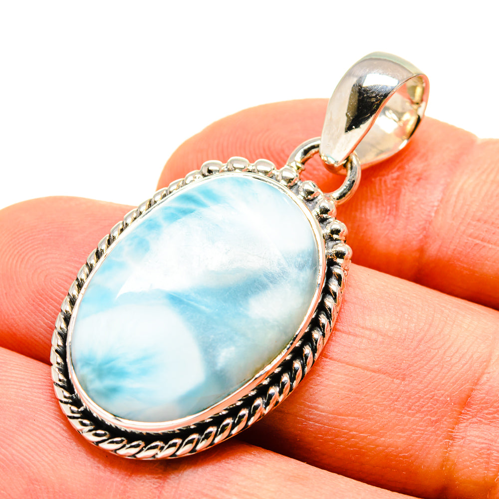 Larimar Pendants handcrafted by Ana Silver Co - PD755128