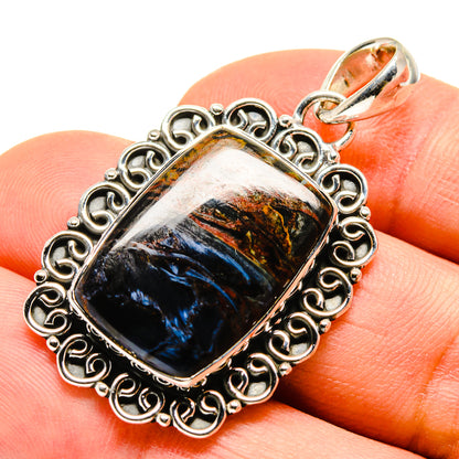Pietersite Pendants handcrafted by Ana Silver Co - PD755153