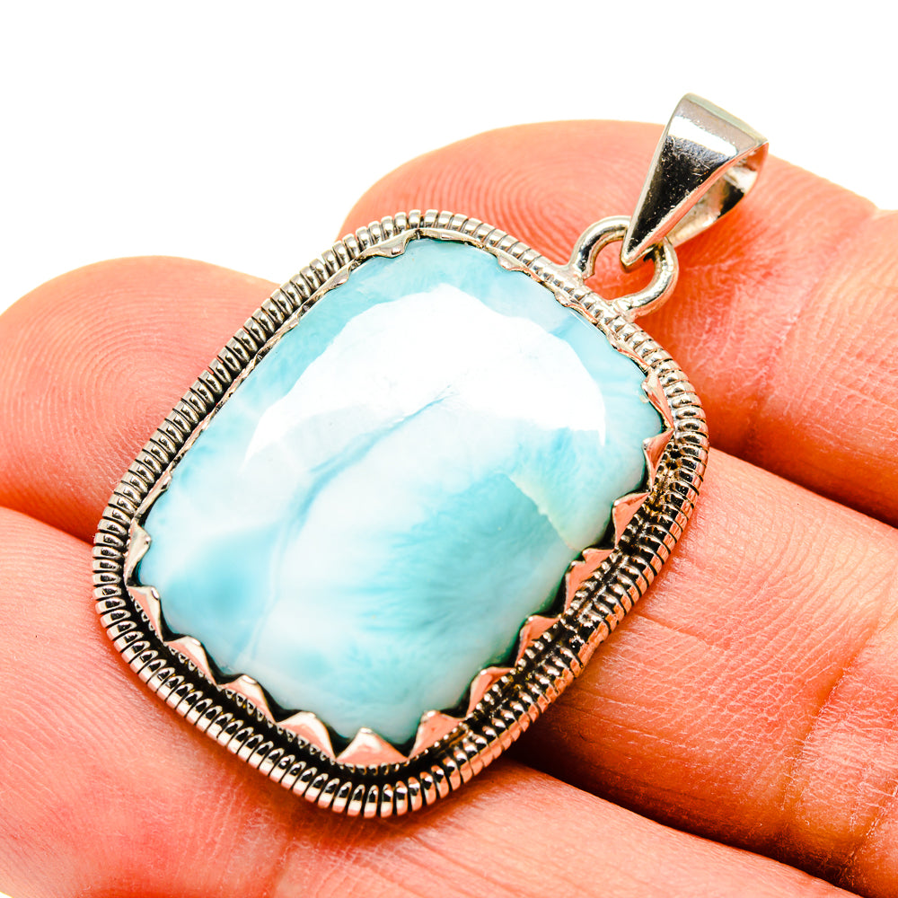 Larimar Pendants handcrafted by Ana Silver Co - PD755198