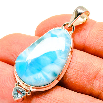 Larimar Pendants handcrafted by Ana Silver Co - PD755199