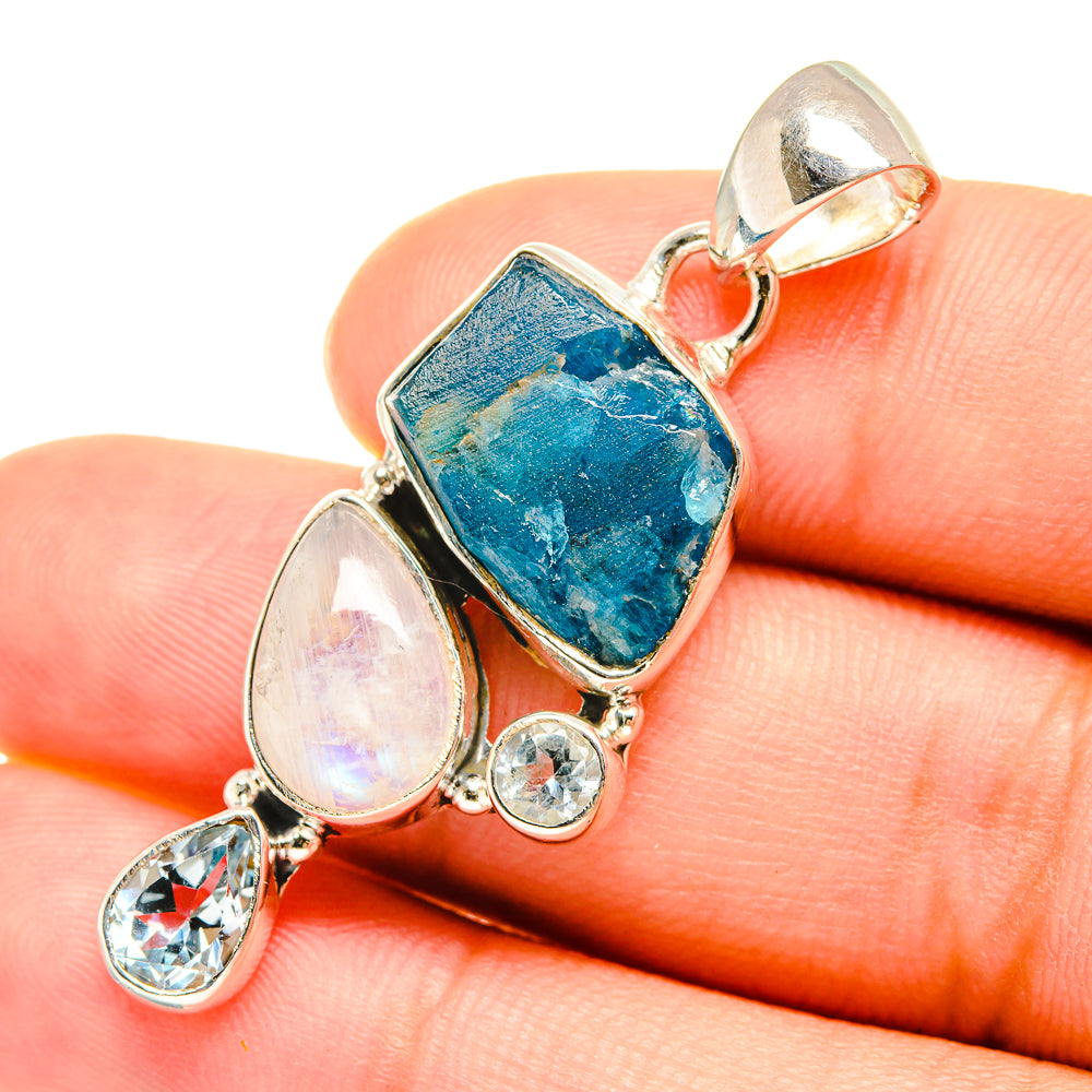 Apatite Pendants handcrafted by Ana Silver Co - PD7552