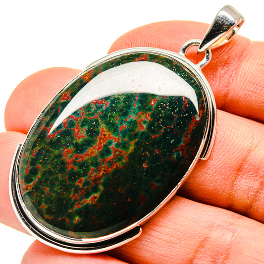 Bloodstone Pendants handcrafted by Ana Silver Co - PD755211