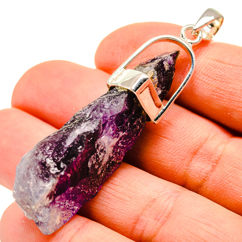 Amethyst Pendants handcrafted by Ana Silver Co - PD755215