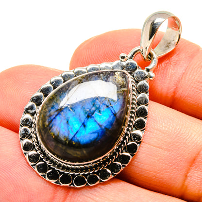 Labradorite Pendants handcrafted by Ana Silver Co - PD755230