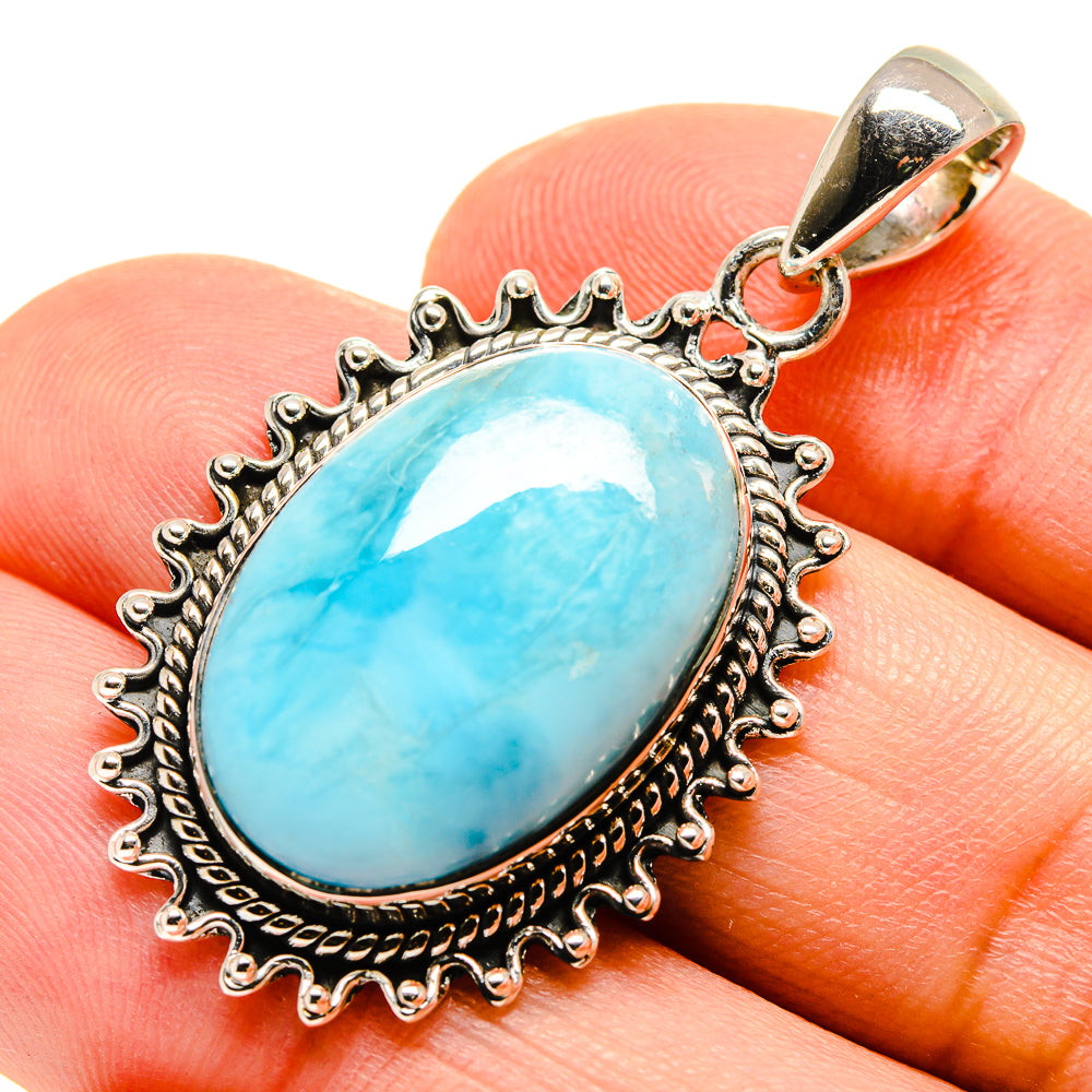 Larimar Pendants handcrafted by Ana Silver Co - PD755231
