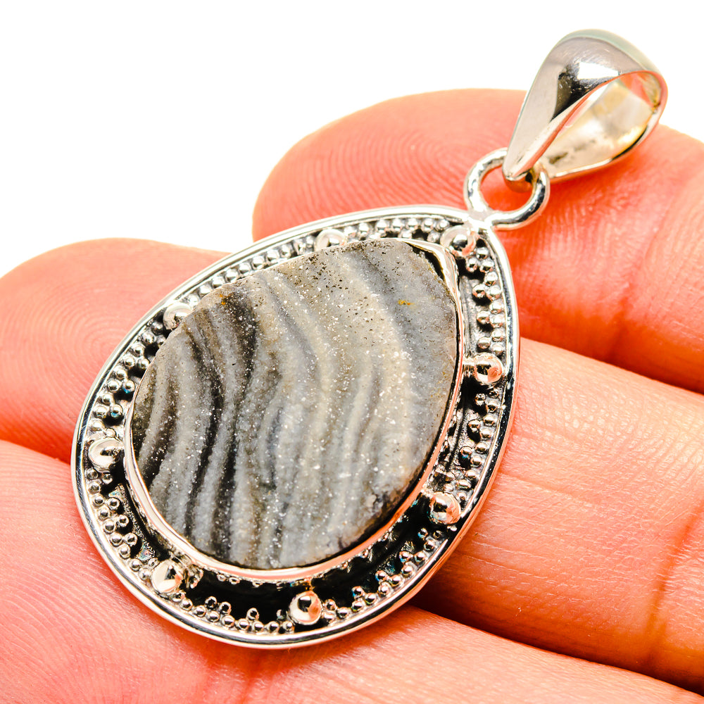 Desert Druzy Pendants handcrafted by Ana Silver Co - PD755232