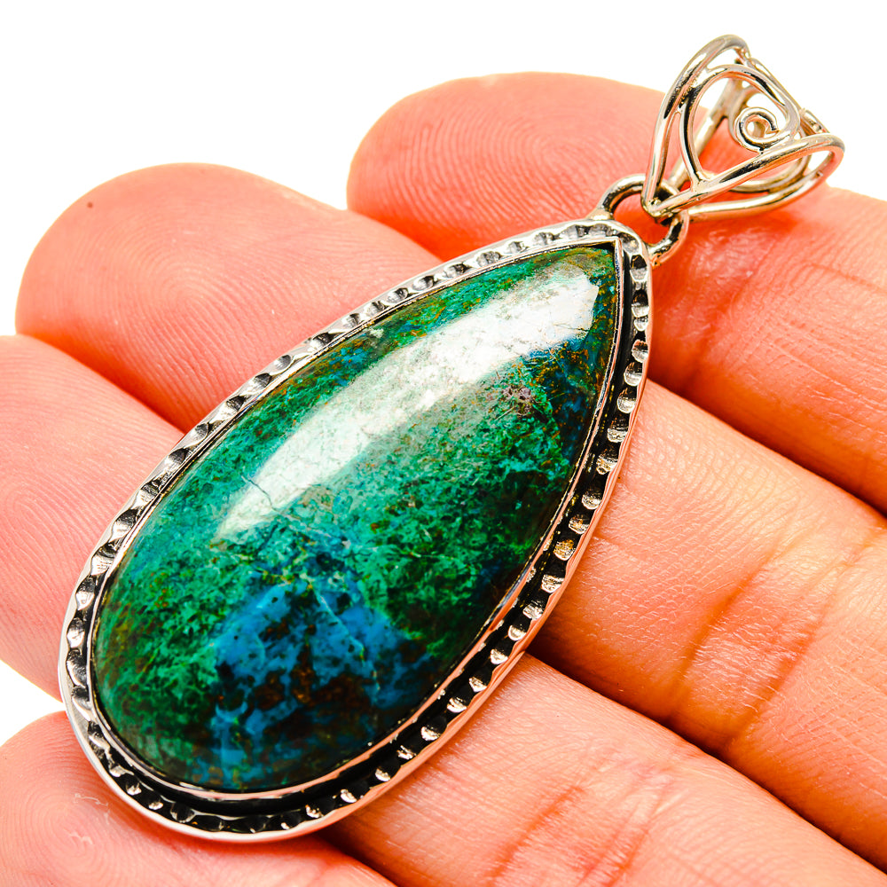 Chrysocolla Pendants handcrafted by Ana Silver Co - PD755258