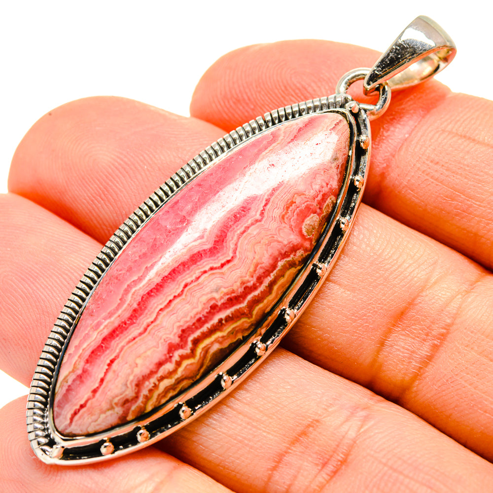 Rhodochrosite Pendants handcrafted by Ana Silver Co - PD755262