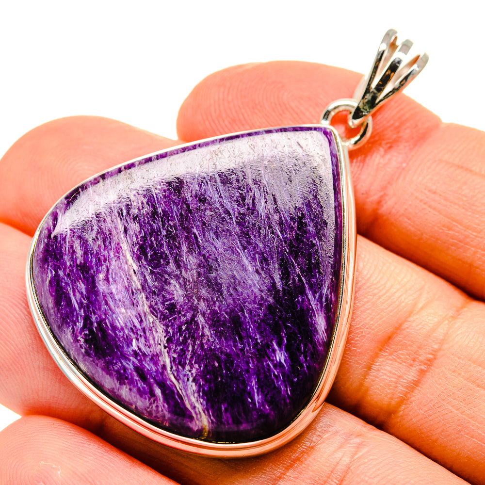 Charoite Pendants handcrafted by Ana Silver Co - PD755275
