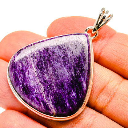 Charoite Pendants handcrafted by Ana Silver Co - PD755275