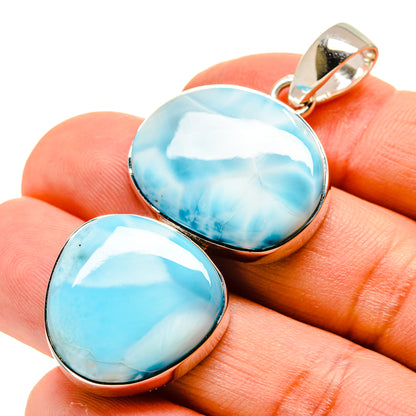 Larimar Pendants handcrafted by Ana Silver Co - PD755283