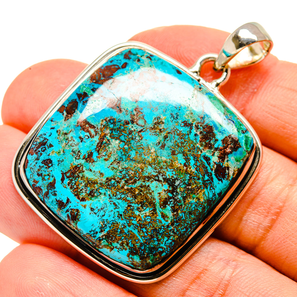 Chrysocolla Pendants handcrafted by Ana Silver Co - PD755285