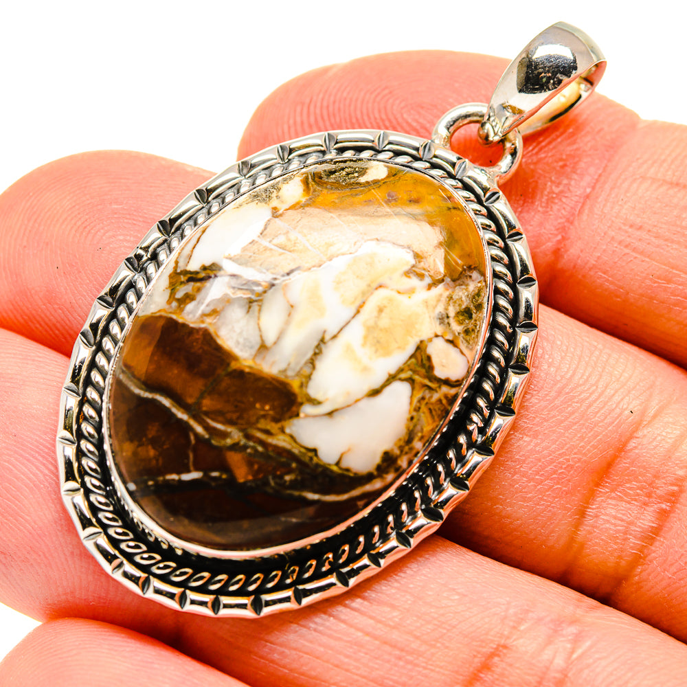 Brecciated Mookaite Pendants handcrafted by Ana Silver Co - PD755303