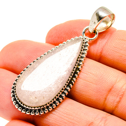 Rose Quartz Pendants handcrafted by Ana Silver Co - PD755309