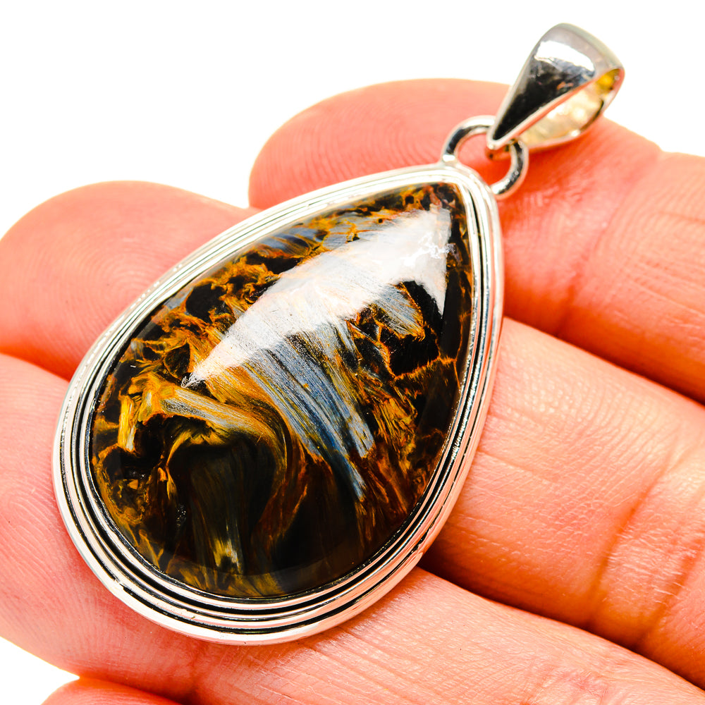 Pietersite Pendants handcrafted by Ana Silver Co - PD755313