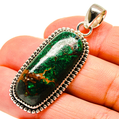 Chrysocolla Pendants handcrafted by Ana Silver Co - PD755326