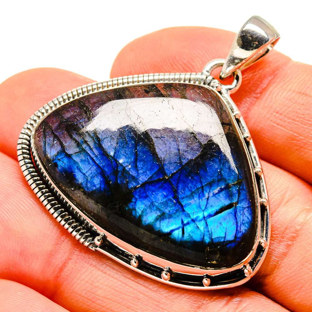 Labradorite Pendants handcrafted by Ana Silver Co - PD755347