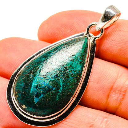 Chrysocolla Pendants handcrafted by Ana Silver Co - PD755348
