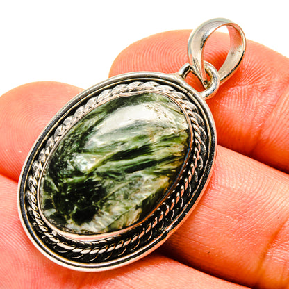 Seraphinite Pendants handcrafted by Ana Silver Co - PD755368